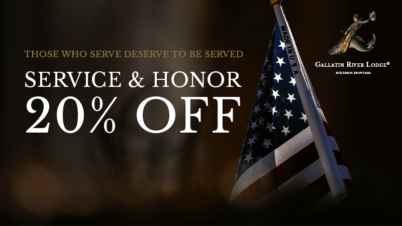 American flag, service and honor 20% discount
