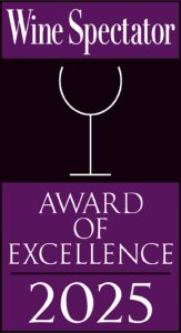Wine Spectator Award of Excellence 2025